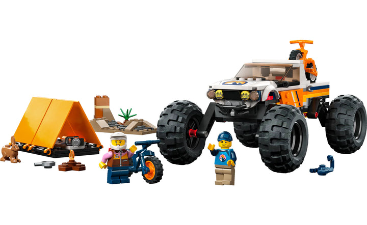 Built lego of the 4x4 Off-Roader Adventures