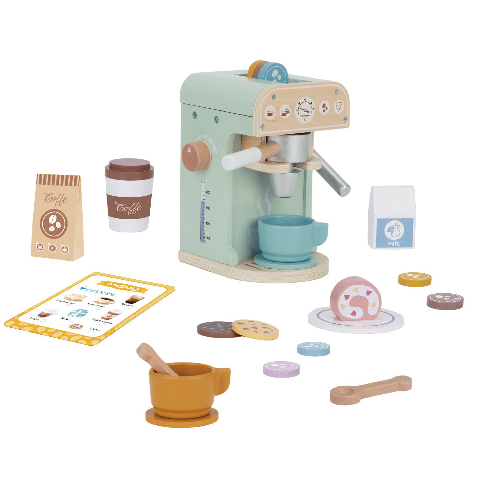 Coffee Shop Pretend Play Set | Tooky Toy