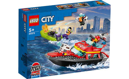 Image of the Fire Rescue Boat Lego