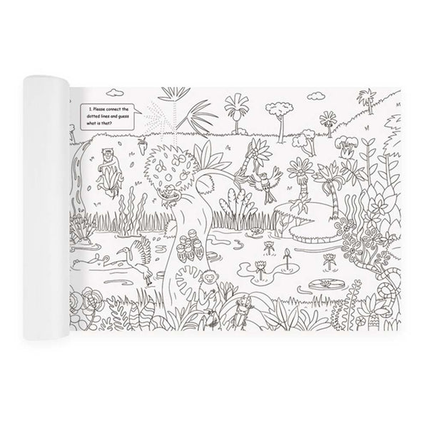 Image of the Giant Colouring Roll: Jungle - 10m