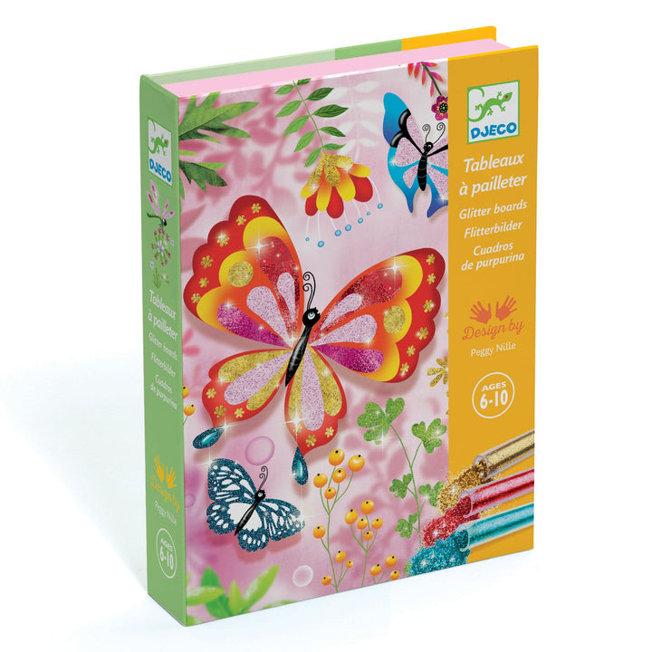 Image of the Glitter butterflies from Djeco