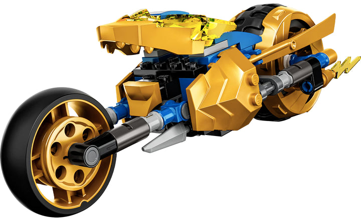 Image of Jay's Golden Dragon Motorbike Lego built