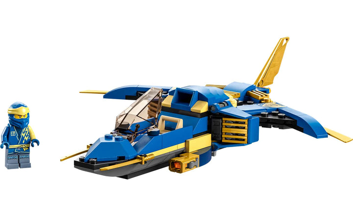Image of Jay’s Lightning Jet EVO Lego set built 