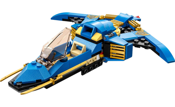 Image of Jay’s Lightning Jet EVO Lego set built