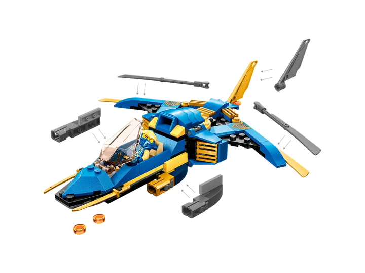 Jays lightening Jet Evo Lego Set