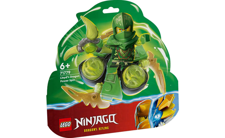 Image of Lloyd's Dragon Power Spinjitzu Spin Lego set