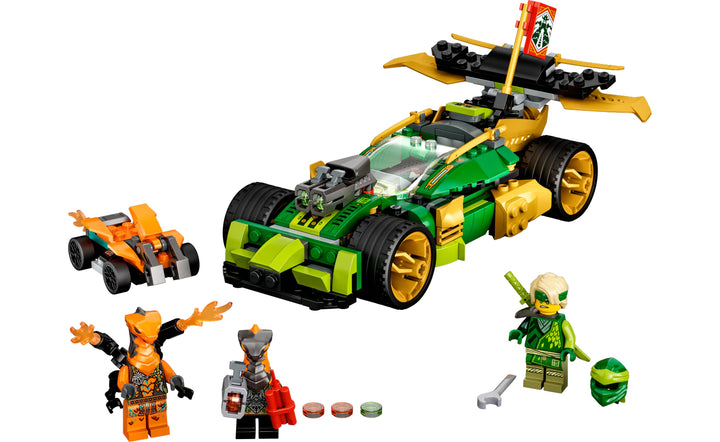 Image of Lloyd’s Race Car EVO Lego set built