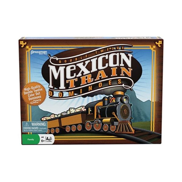 Image of the Mexican Train Dominoes game 