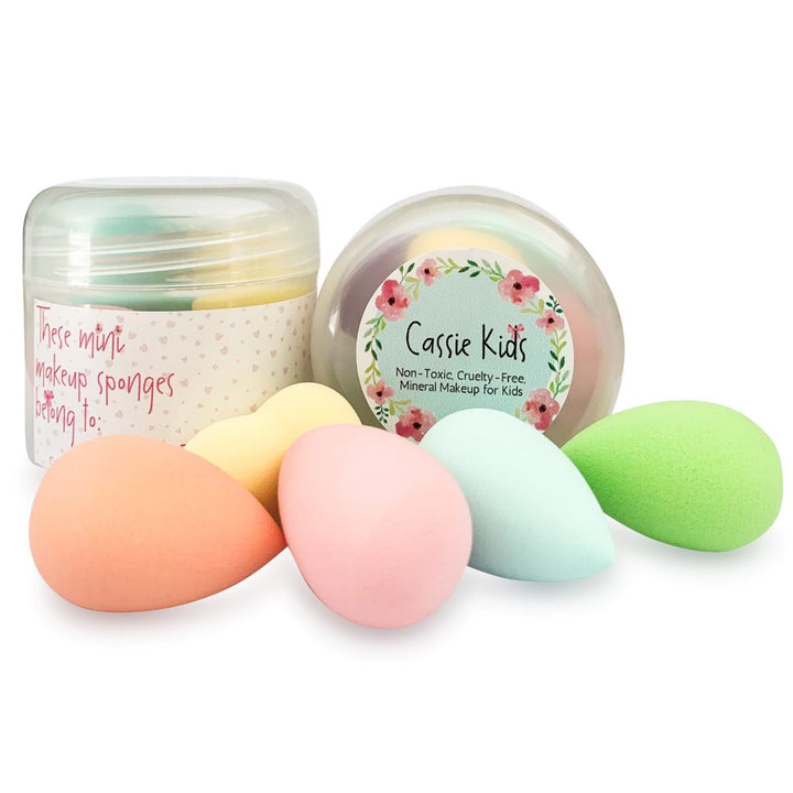 Image of the Mini Makeup Sponge Set from Cassie Kids 