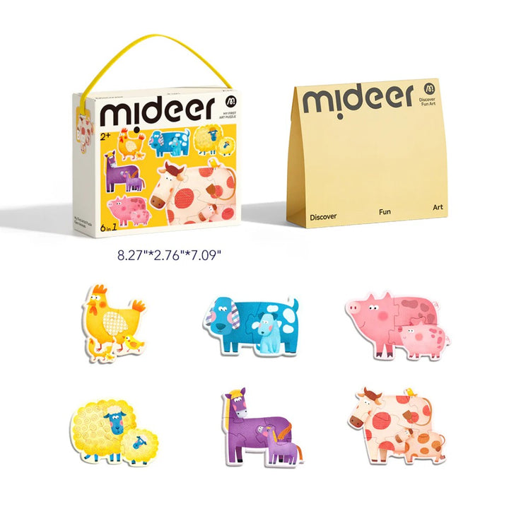 My First Artist Puzzle - Farm Animals | Mideer
