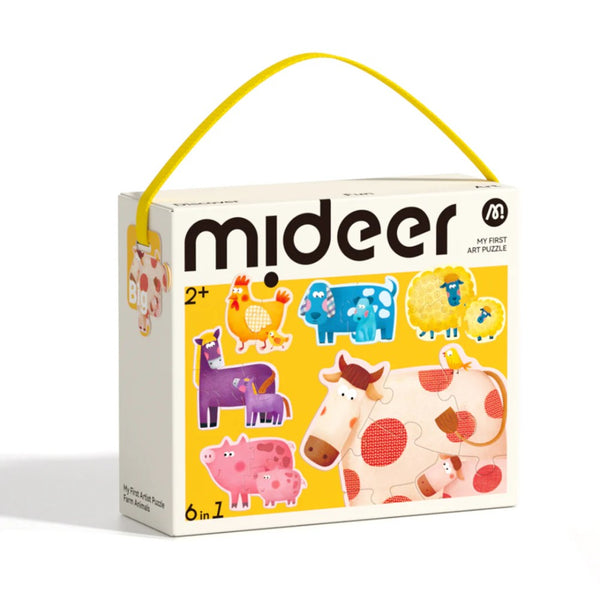 My First Artist Puzzle - Farm Animals | Mideer