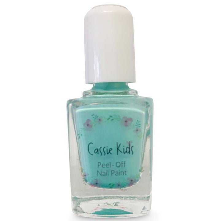 Trendy in Teal nail polish 