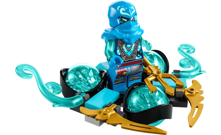 Image of Nya's Dragon Power Spinjitzu Drift Lego set  built 