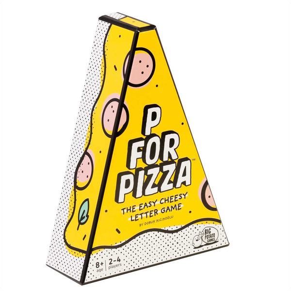 Big Potato Games - P For Pizza - Family Card Game - 2-4 Players