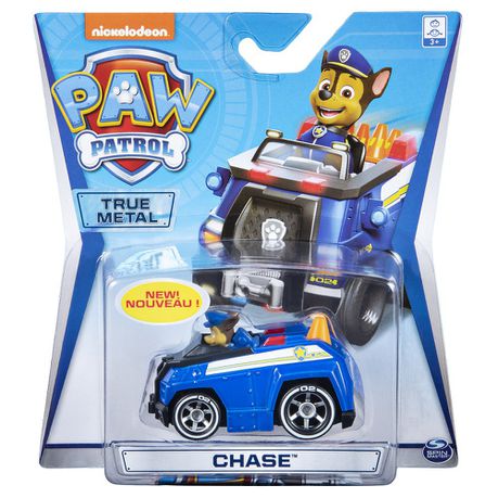 Image of the Paw Patrol True Metal Diecast Vehicle - Chase