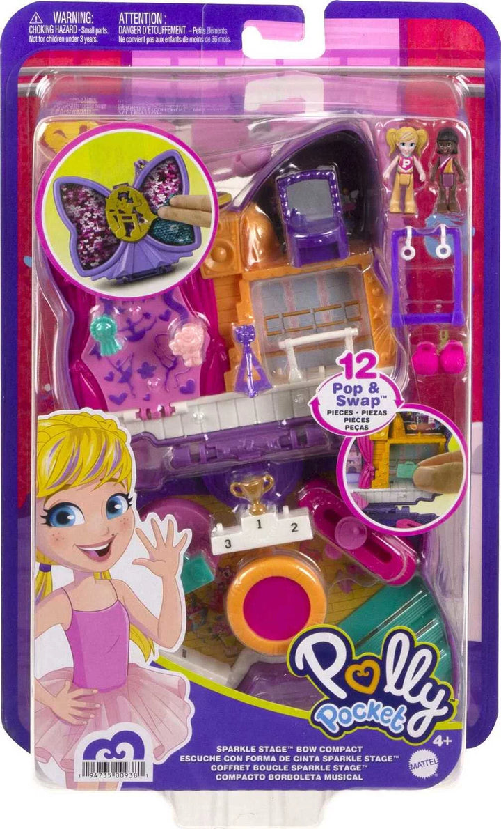 Image of the polly pocket sparkle stage set