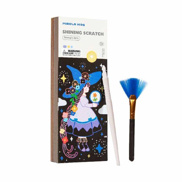 Shining Scratch Art: Starlight Girls | Jar Melo