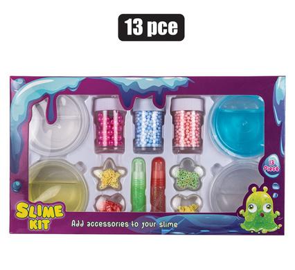 DIY slime set -13 piece for kids party 