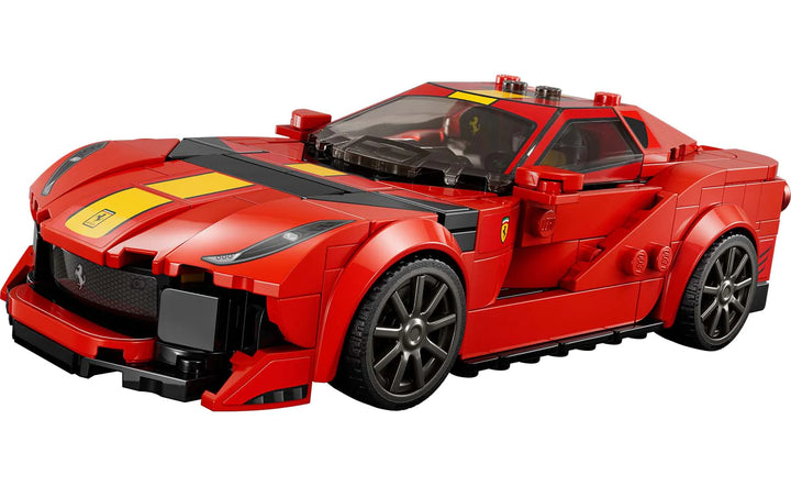 Image of the Speed Champions Ferrari 812 Competizione Lego set built 
