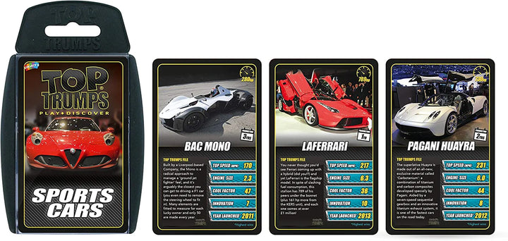 Image of the Top Trumps – Sports Cars cards