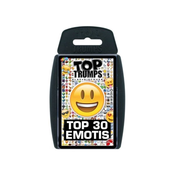 Images of the Top Trumps – Top 30 Emotis 