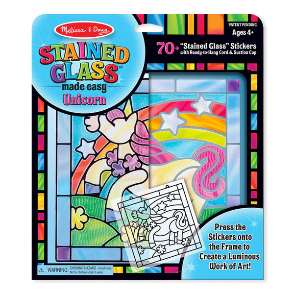 Image of the Unicorn stained glass