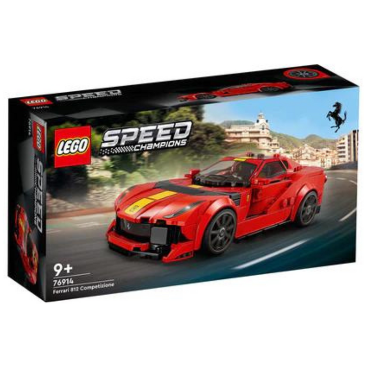 Image of the Speed Champions Ferrari 812 Competizione Lego set