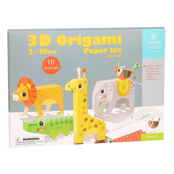 Image of The Animals origami packaging  