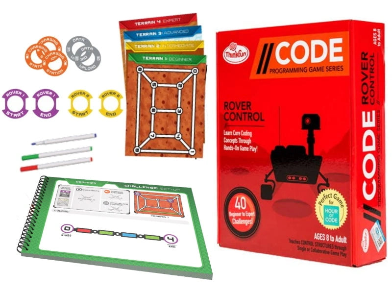 CODE: Rover Control Programming Game Series | ThinkFun