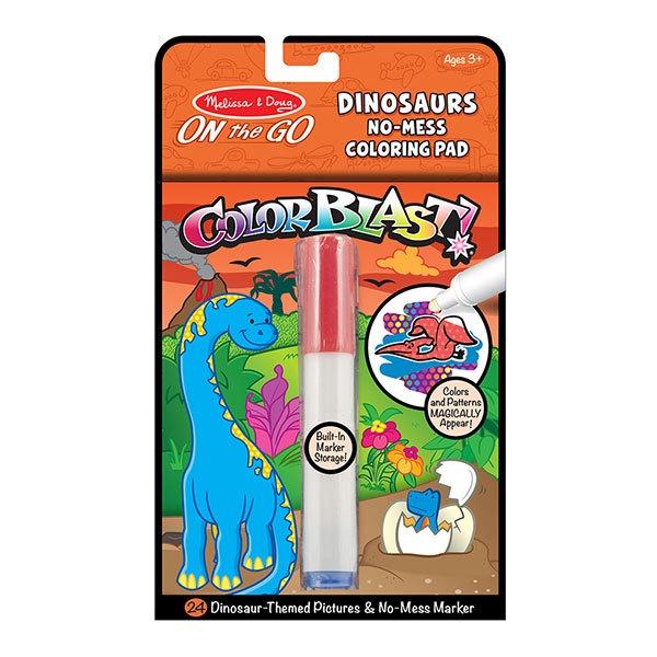 Image of colour blast: dinosaurs and the pen included 