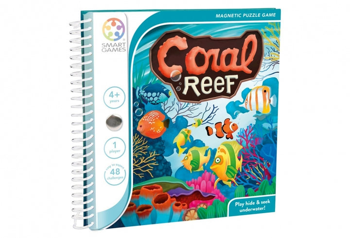 Image of the coral reef magnetic puzzle packaging 