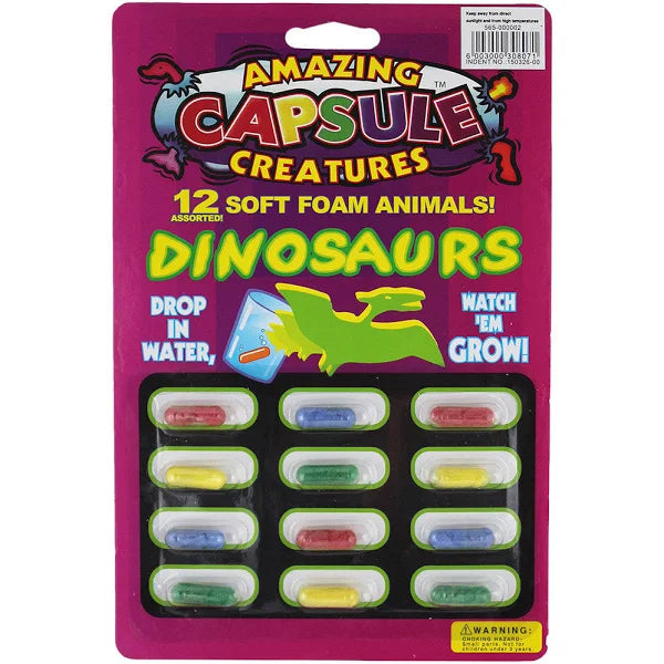 Dinosaur growing animal capsules 