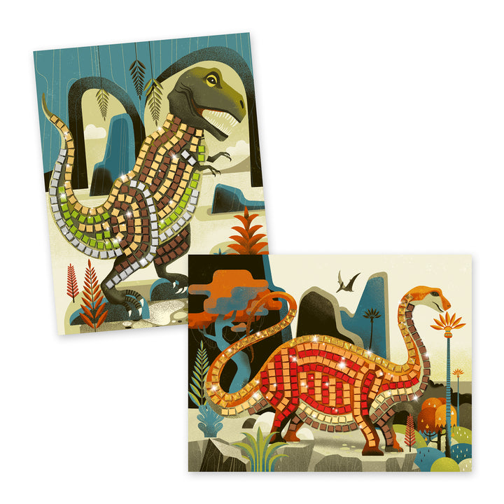 Image of the dinosaur mosaic 
