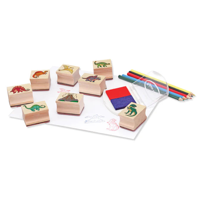 Dinosaur Wooden Stamps