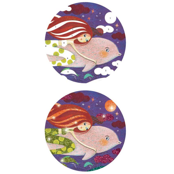 glitter mermaids from Djeco