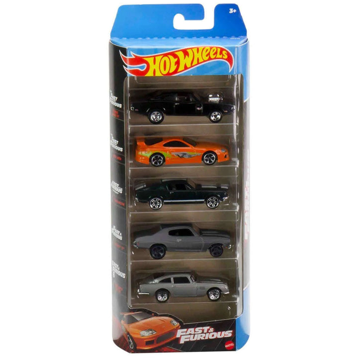 Hot Wheels 5 Pack Fast and the Furious