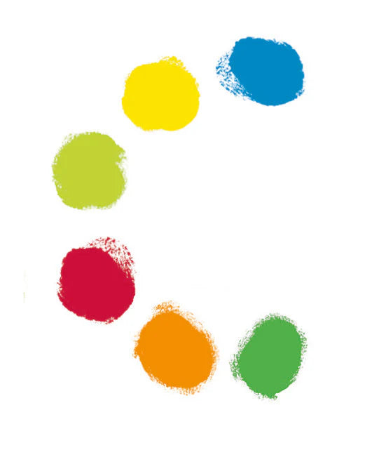 Djeco finger paints colours