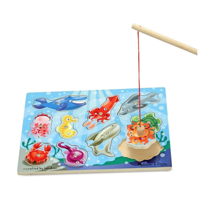 Image of the fishing game with magnetic rod 