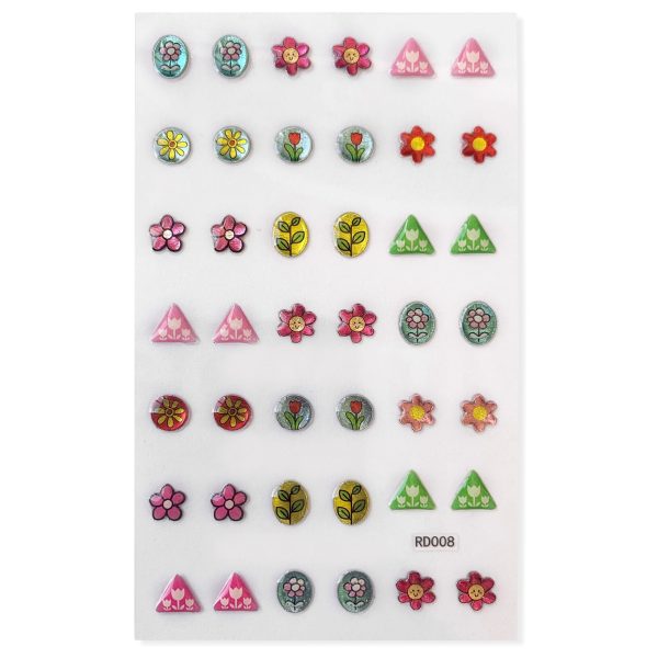 Image of Cassie Kids stick-on earrings 