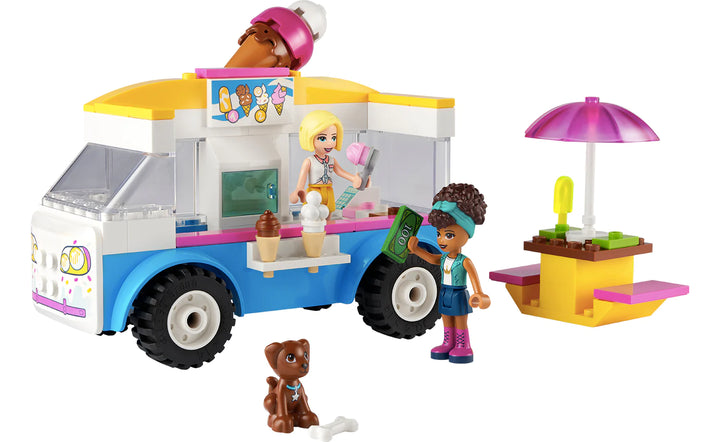 Image of the Ice-cream truck Lego set built 