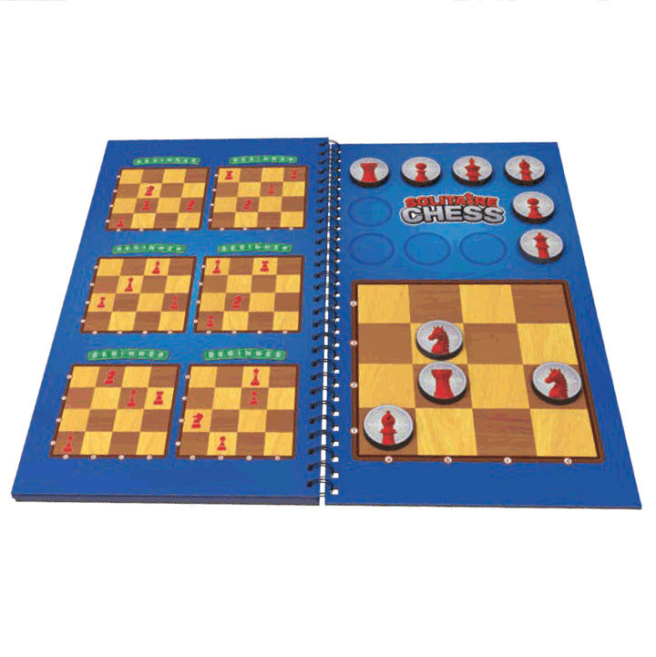 Magnetic Solitaire Chess Travel Puzzle | ThinkFun