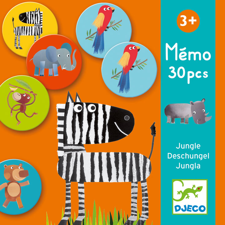 Image of the Memo jungle - matching game