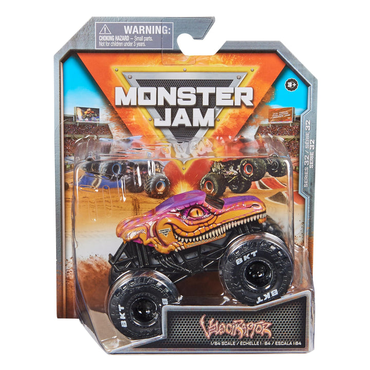Image of the Monster Jam 1;64 truck - Velociraptor 