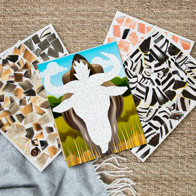 Safari Mosaic Sticker Pad