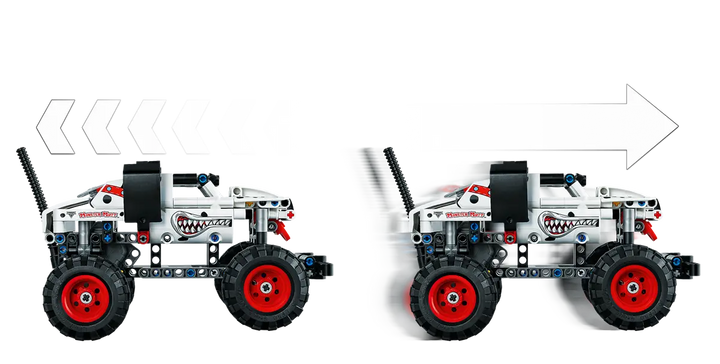 Lego Technic mutt dalmatian
