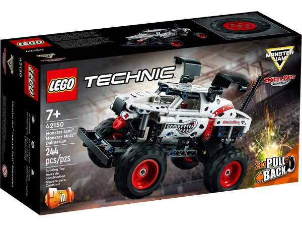 LEGO Technic Monster Jam truck building set packaging