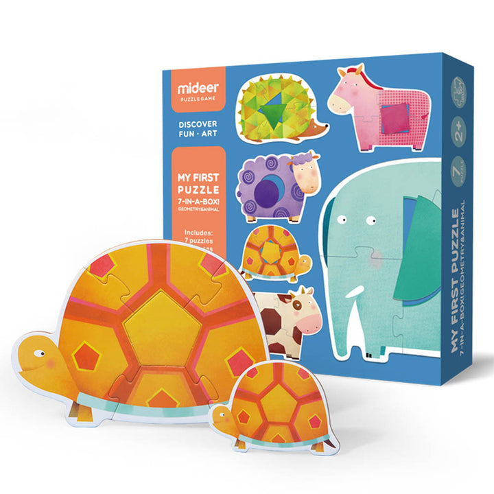 Image of the box for the Geo and animal puzzle