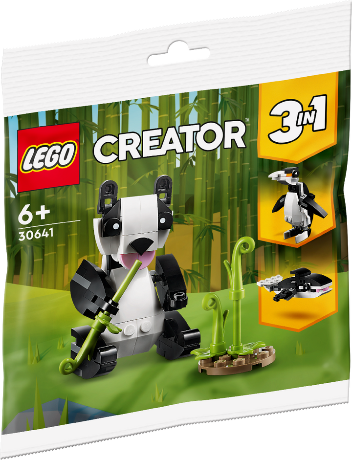 Image of the Panda Bear Lego set 