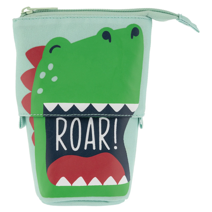 pop-up pencil case for kids by stephen joseph dinosaur