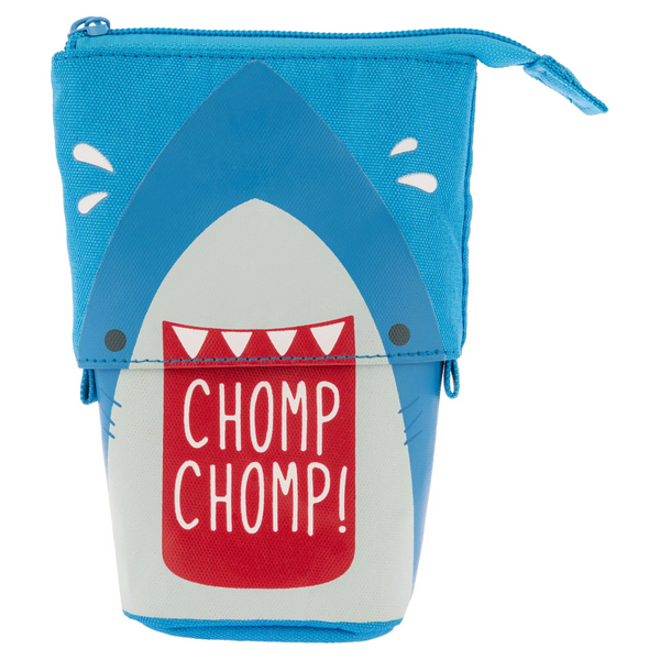 pop-up pencil case for kids by stephen joseph shark